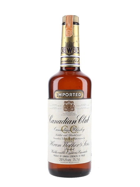 Canadian Club Bottled 1970s 75.7cl