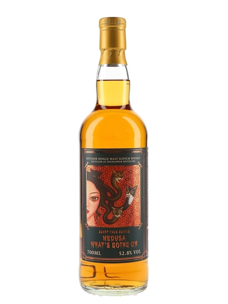 Inchgower 1998 23 Year Old Cask 9992 Scary Tale Series - Medusa What's Going On 70cl / 52.8%