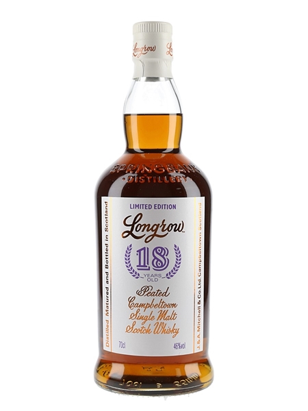 Longrow 18 Year Old Bottled 2022 70cl / 46%