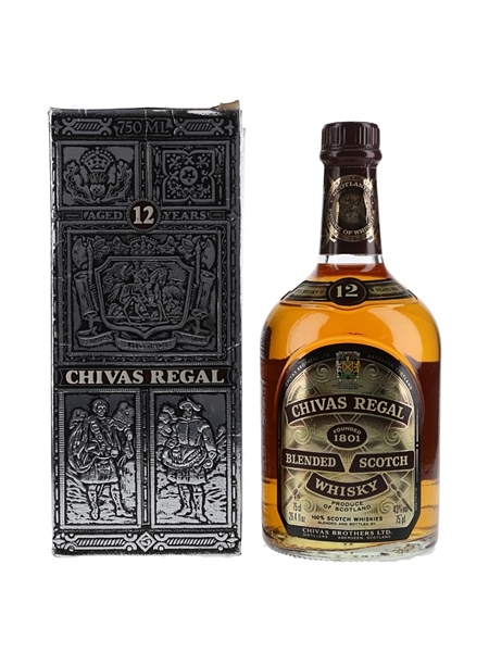 Chivas Regal 12 Year Old Bottled 1980s 75cl / 43%