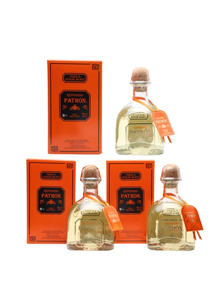 Patron Reposado  3 x 70cl / 40%