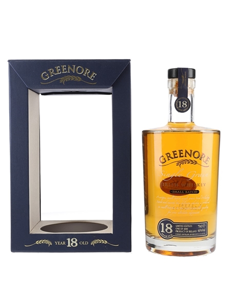 Greenore 18 Year Old Single Grain Bottled 2011 - Small Batch 70cl / 46%