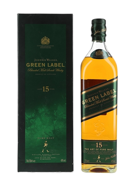 Johnnie Walker Green Label 15 Year Old  70cl / 43%