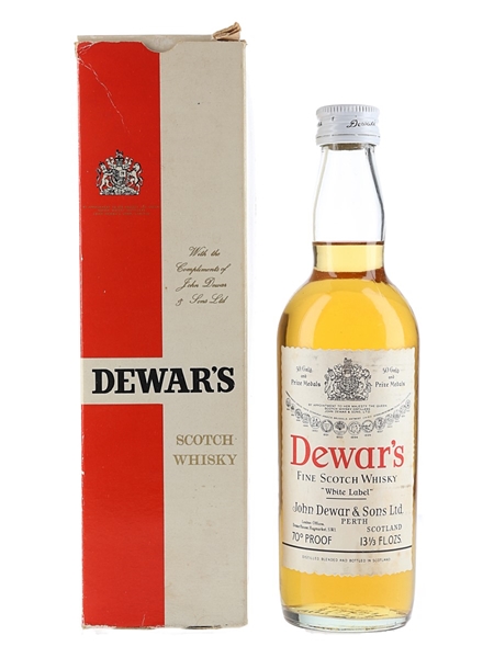 Dewar's White Label Bottled 1970s 37.5cl / 40%