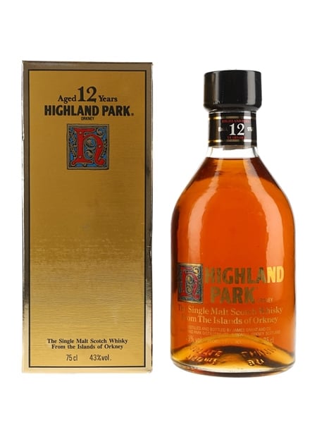 Highland Park 12 Year Old Bottled 1980s 75cl / 43%