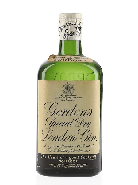 Gordon's Special Dry London Gin Bottled 1950s - Spring Cap 37.5cl / 40%