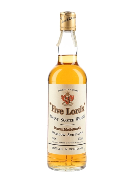 Five Lords Bottled 1990s 70cl / 40%