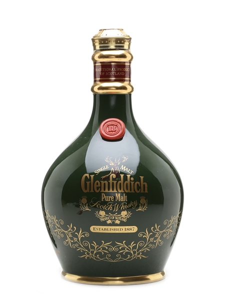 Glenfiddich 18 Year Old Ancient Reserve Green Ceramic Decanter 75cl / 43%