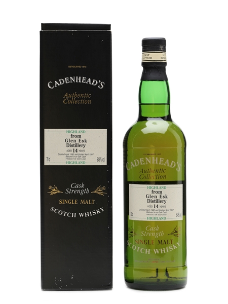 Glenesk 1982 14 Years Old Bottled 1997 - Cadenhead's 70cl