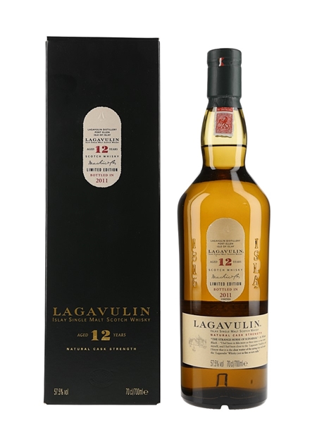 Lagavulin 12 Year Old Natural Cask Strength Special Releases 2011 70cl / 57.5%