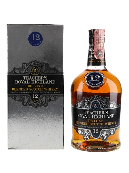 Teacher's 12 Year Old Royal Highland De Luxe  75cl / 43%