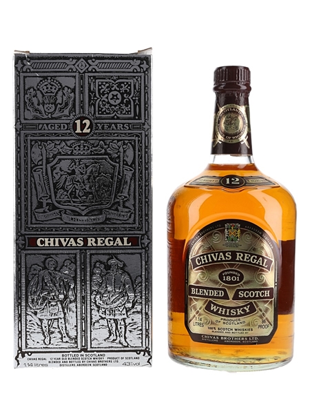 Chivas Regal 12 Year Old Bottled 1980s 114cl / 43%