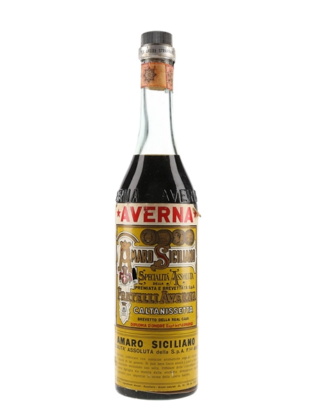 Fratelli Averna Amaro Siciliano Bottled 1970s-1980s 75cl / 34%