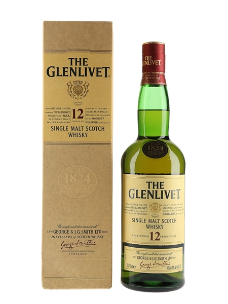 Glenlivet 12 Year Old Bottled 2000s 70cl / 40%