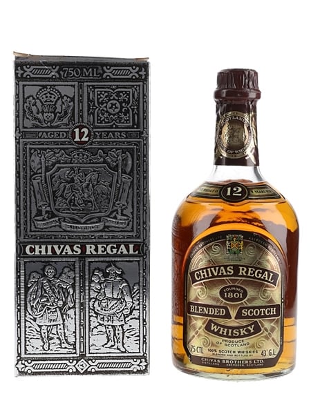 Chivas Regal 12 Year Old Bottled 1980s 75cl / 43%