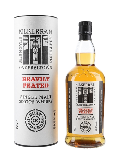 Kilkerran Heavily Peated Bottled 2019 - Batch No.1 70cl / 59.3%