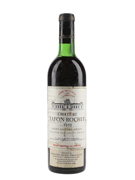 Chateau Lafon Rochet 1970 Grand Cru Classe - Saint Estephe 75cl