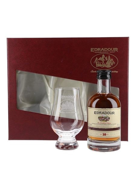 Edradour 10 Year Old Glass Set 20cl / 40%