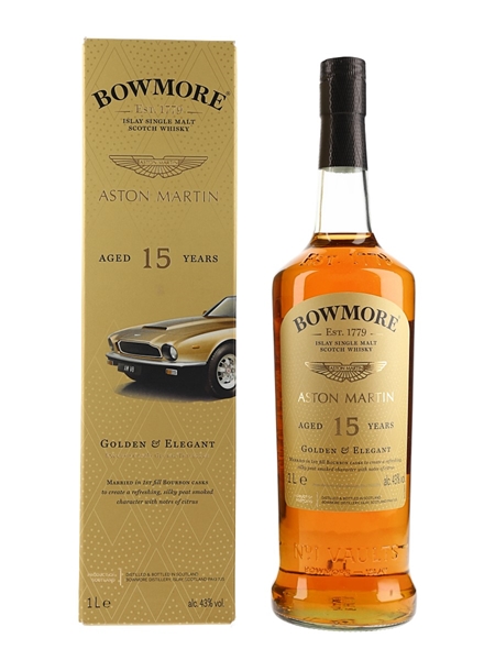 Bowmore 15 Year Old Aston Martin 100cl / 43%