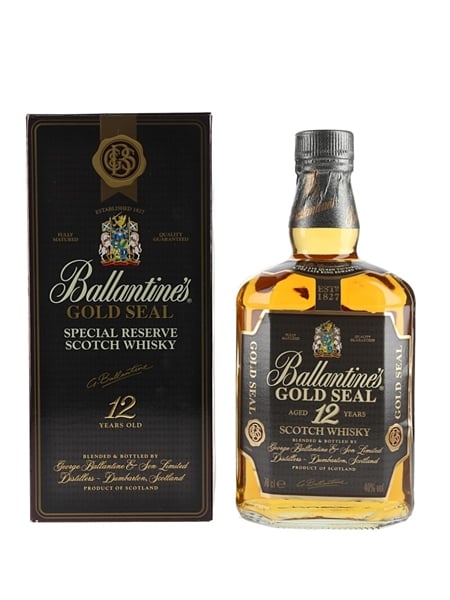 Ballantine's Gold Seal 12 Year Old Bottled 1990s 70cl / 40%