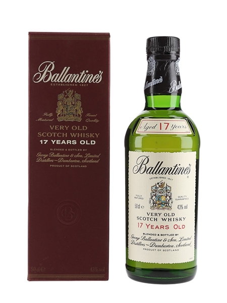 Ballantine's 17 Year Old Bottled 1980s-1990s - Korean Market 50cl / 43%