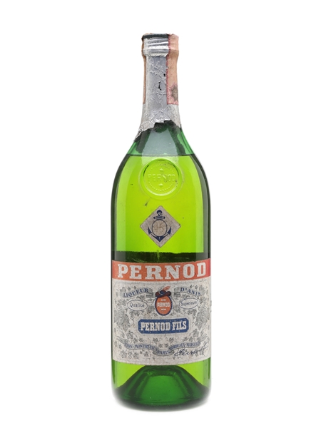 Pernod Fils Liqueur Bottled 1970s - Carlo Salengo 100cl / 45%