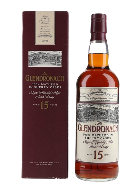 Glendronach 15 Year Old Bottled 1990s 75cl / 40%