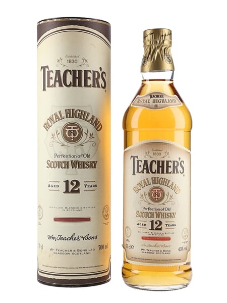 Teacher's Royal Highland 12 Year Old Bottled 1990s 70cl / 43%