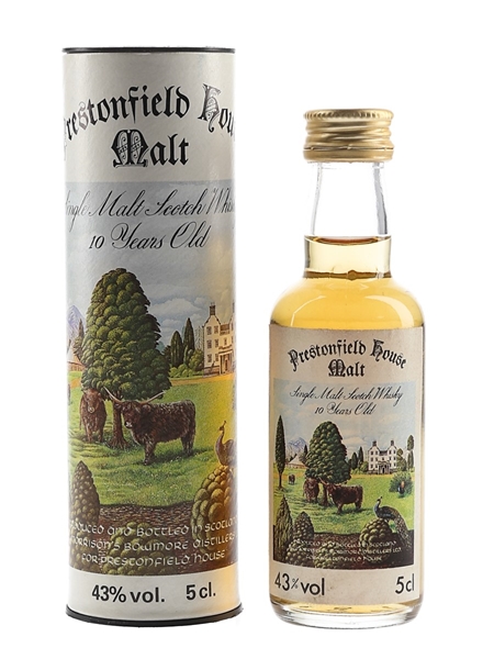 Prestonfield House 10 Year Old Morrison Bowmore Distillers 5cl / 43%