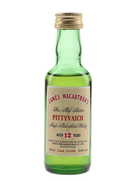 Pittyvaich 12 Year Old Cask No.15096 James MacArthur's 5cl / 54%