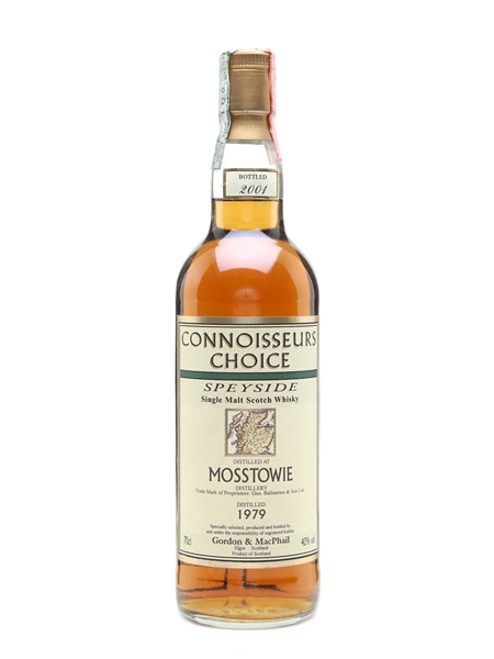 Mosstowie 1979 Connoisseurs Choice Bottled 2001 - Gordon & MacPhail 70cl / 40%