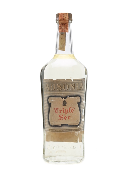 Ausonia Triple Sec Liqueur Bottled 1960s 100cl / 30%