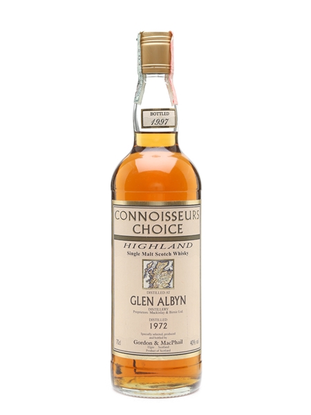 Glen Albyn 1972 Connoisseurs Choice Bottled 1997 - Gordon & MacPhail 70cl / 40%