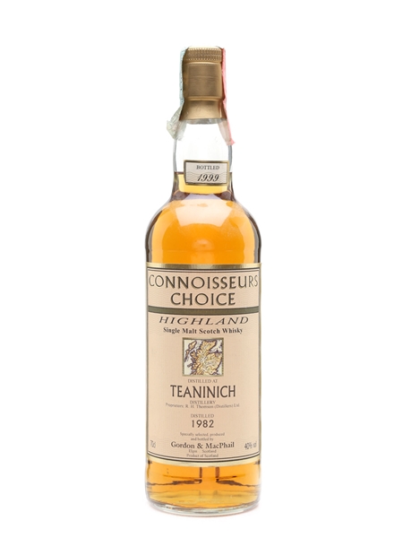 Teaninich 1982 Connoisseurs Choice Bottled 1999 - Gordon & MacPhail 70cl / 40%