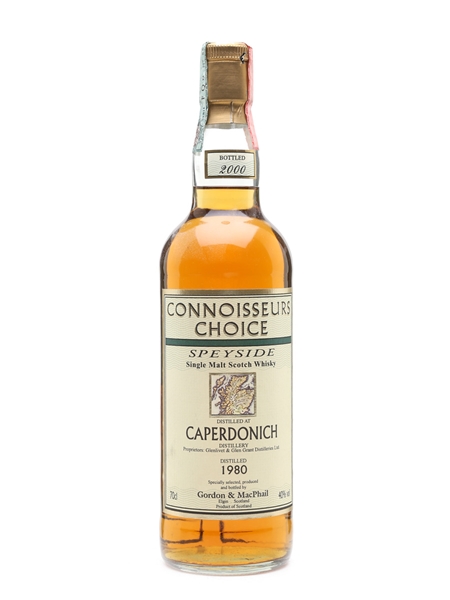 Caperdonich 1980 Connoisseurs Choice Bottled 2000 - Gordon & MacPhail 70cl / 40%