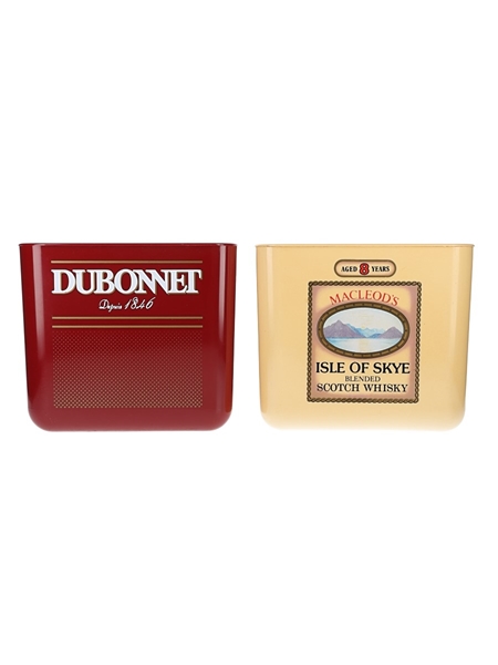 Dubonnet & Macleod's 8 Year Old Ice Buckets  2 x 16cm x 19cm