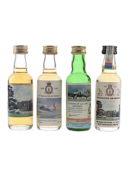 Auchentoshan 25 Years Of UK Air Defence 4 x 5cl / 40%