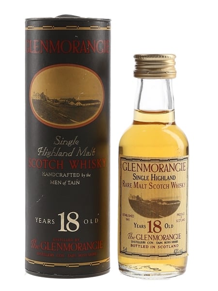 Glenmorangie 18 Year Old Bottled 1990s 5cl / 43%