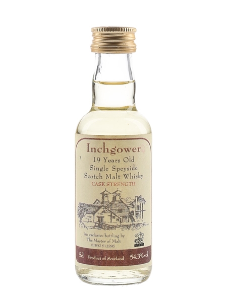 Inchgower 19 Year Old Master Of Malt 5cl / 54.3%