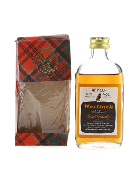 Mortlach 70 Proof Bottled 1970s - Gordon & MacPhail 5cl / 40%