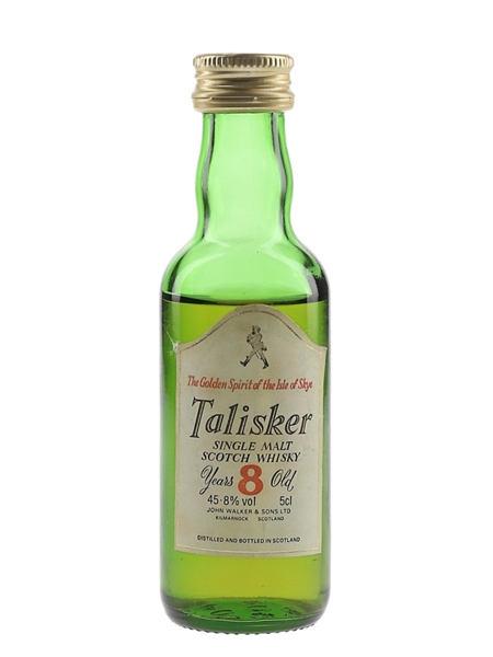 Talisker 8 Year Old Bottled 1980s 5cl / 45.8%