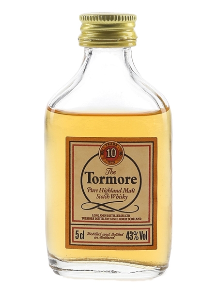 Tormore 10 Year Old Bottled 1980s 5cl / 43%