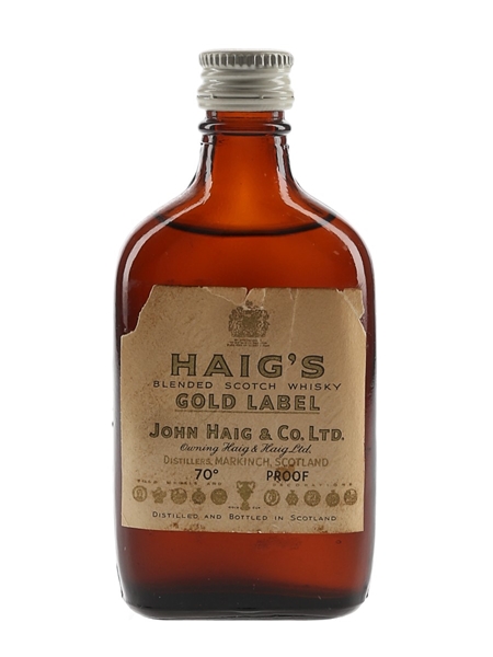 Haig's Gold Label Bottled 1960s 5cl / 40%