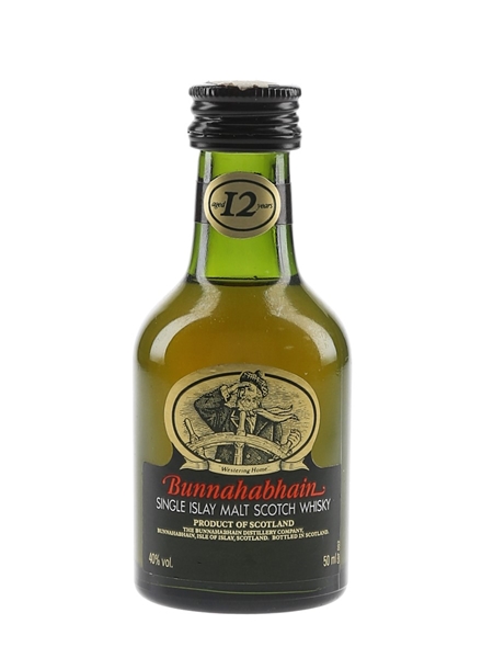 Bunnahabhain 12 Year Old Bottled 1980s 5cl / 40%