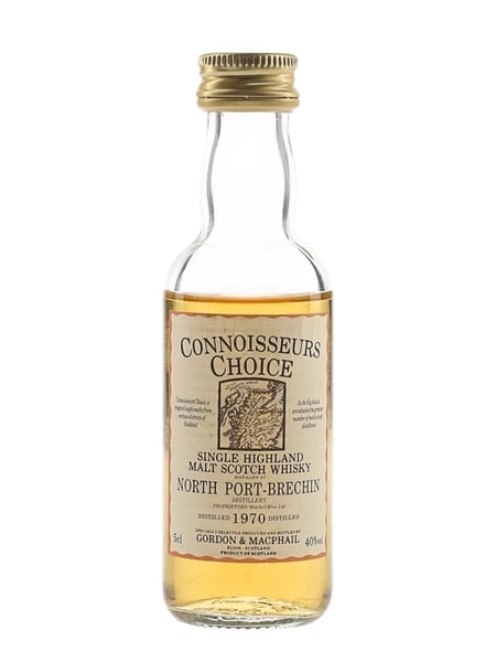 North Port Brechin 1970 Connoisseurs Choice Bottled 1990s - Gordon & MacPhail 5cl / 40%