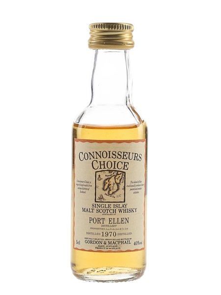 Port Ellen 1970 Connoisseurs Choice Bottled 1990s - Gordon & MacPhail 5cl / 40%