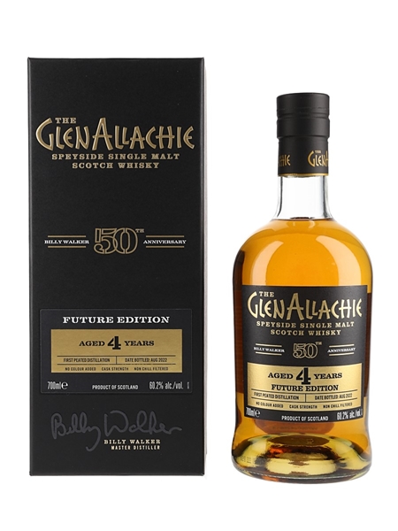 Glenallachie 4 Year Old Future Edition Billy Walker 50th Anniversary 70cl / 60.2%