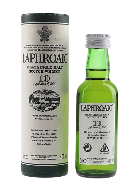 Laphroaig 10 Year Old Bottled 1980s-1990s 5cl / 40%