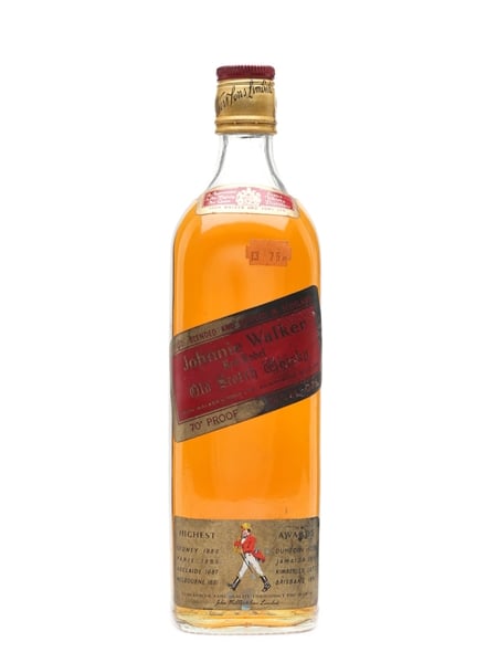 Johnnie Walker Red Label Bottled 1970s 75cl / 40%