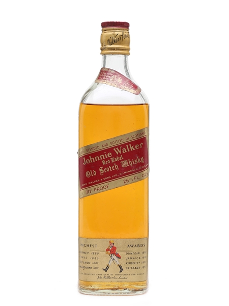 Johnnie Walker Red Label Bottled 1970s 75cl / 40%